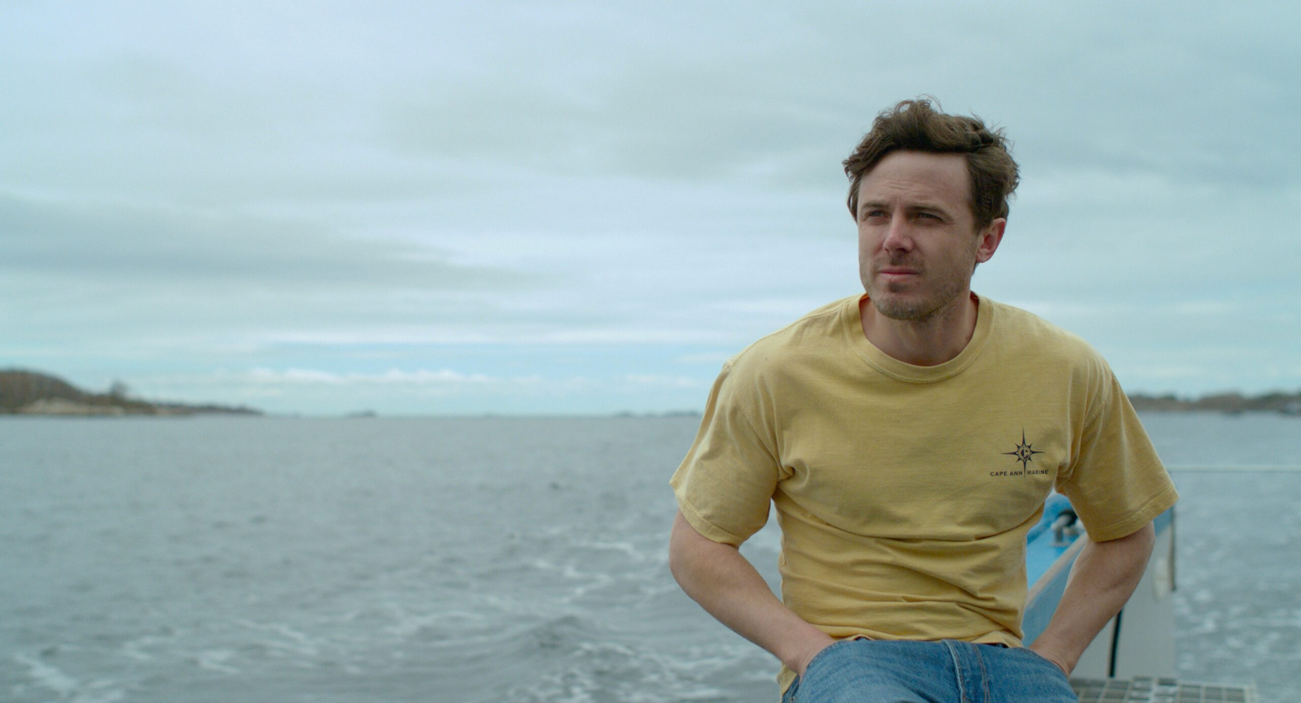 Casey Affleck ve filmu Místo u moře (Manchester by the Sea).