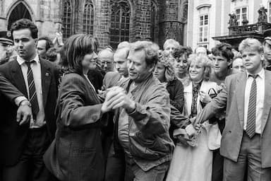 Introvert s citem pro show. Václav Havel