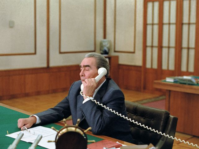 Leonid Brežněv.
