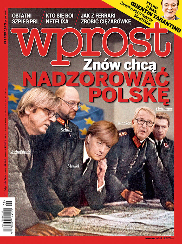 Polské časopisy. „Znovu chtějí ovládat Polsko.“  