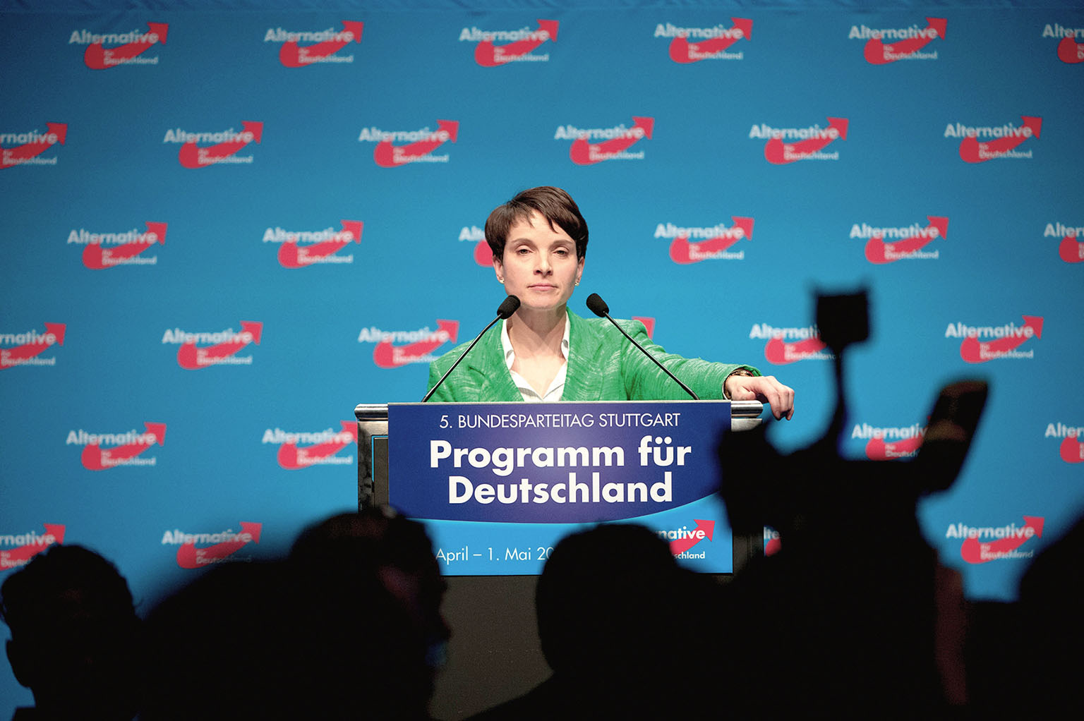 Šéfka AfD Frauke Petry.