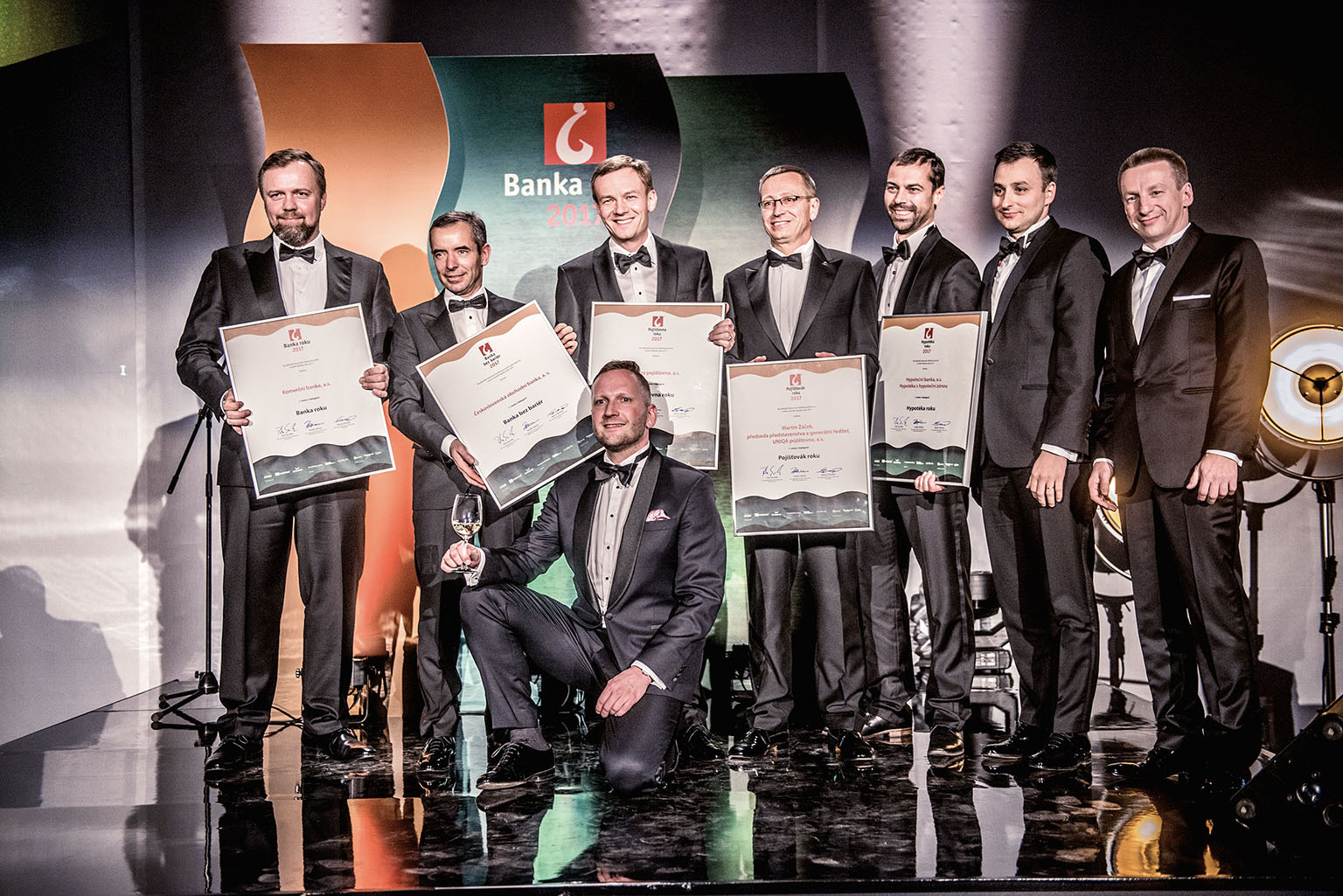 Vítězové. Banka roku 2017.