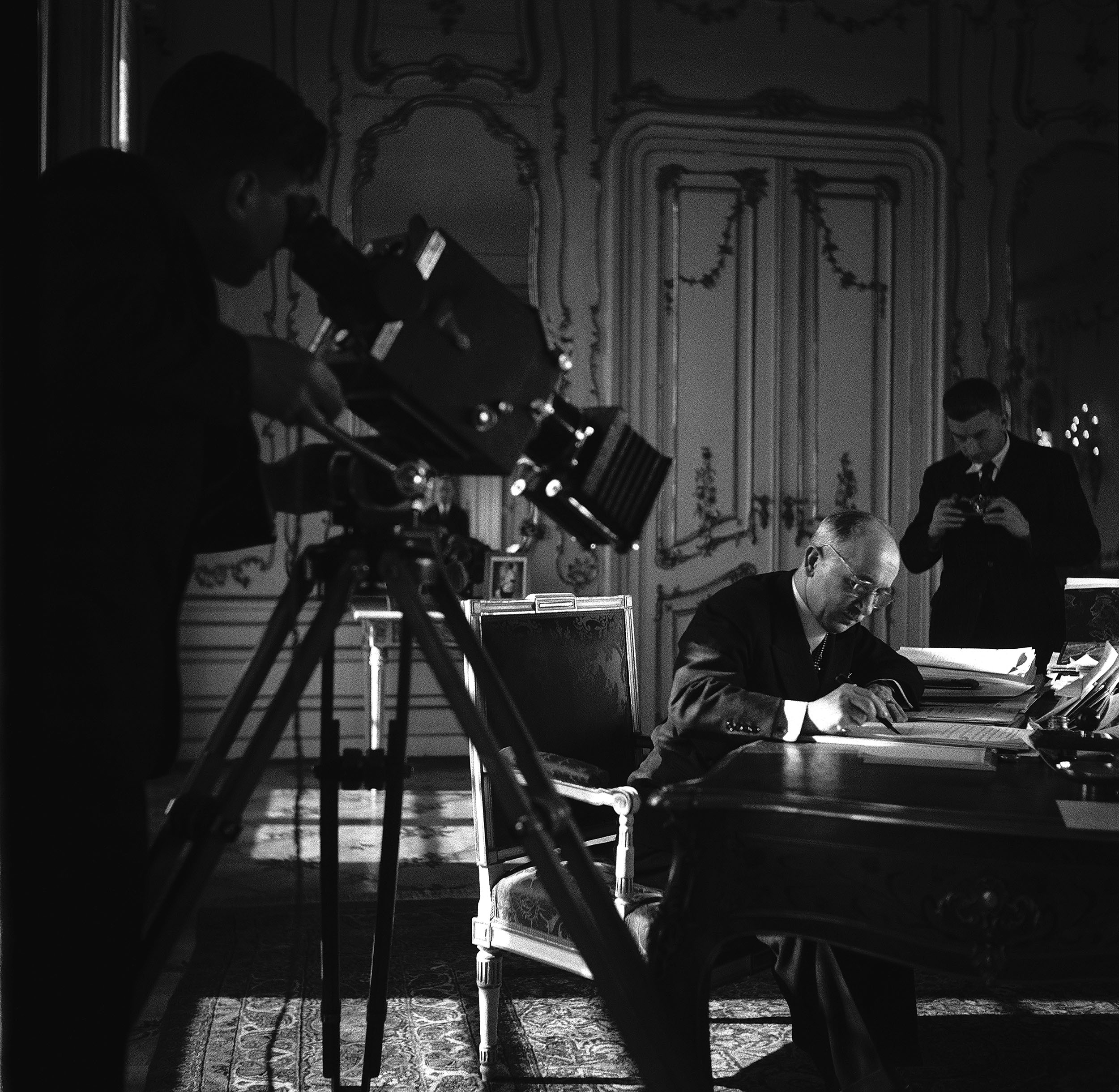 Prezident Edvard Beneš. Praha, jaro 1938