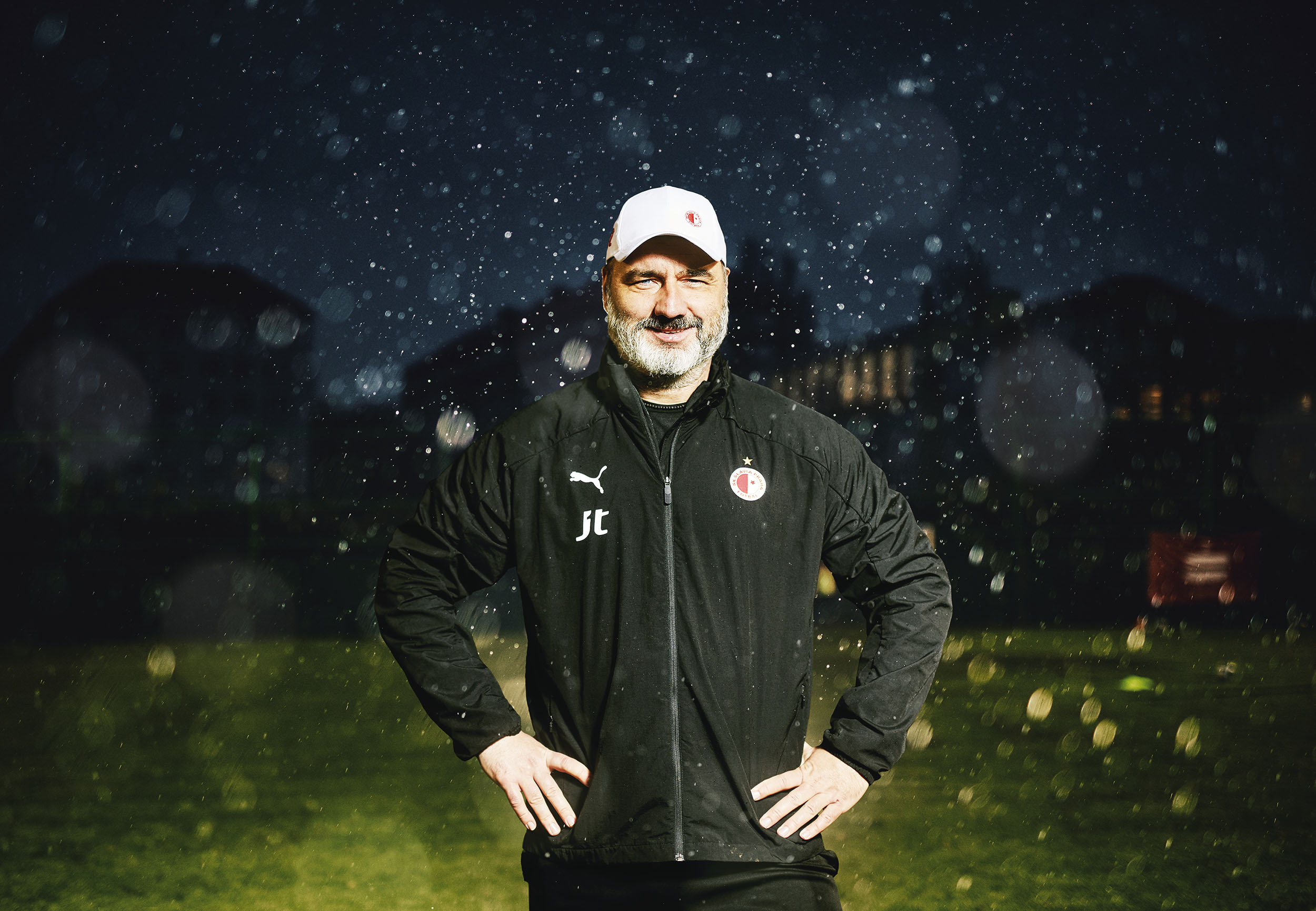 Jindřich Trpišovský, trenér fotbalové Slavie.