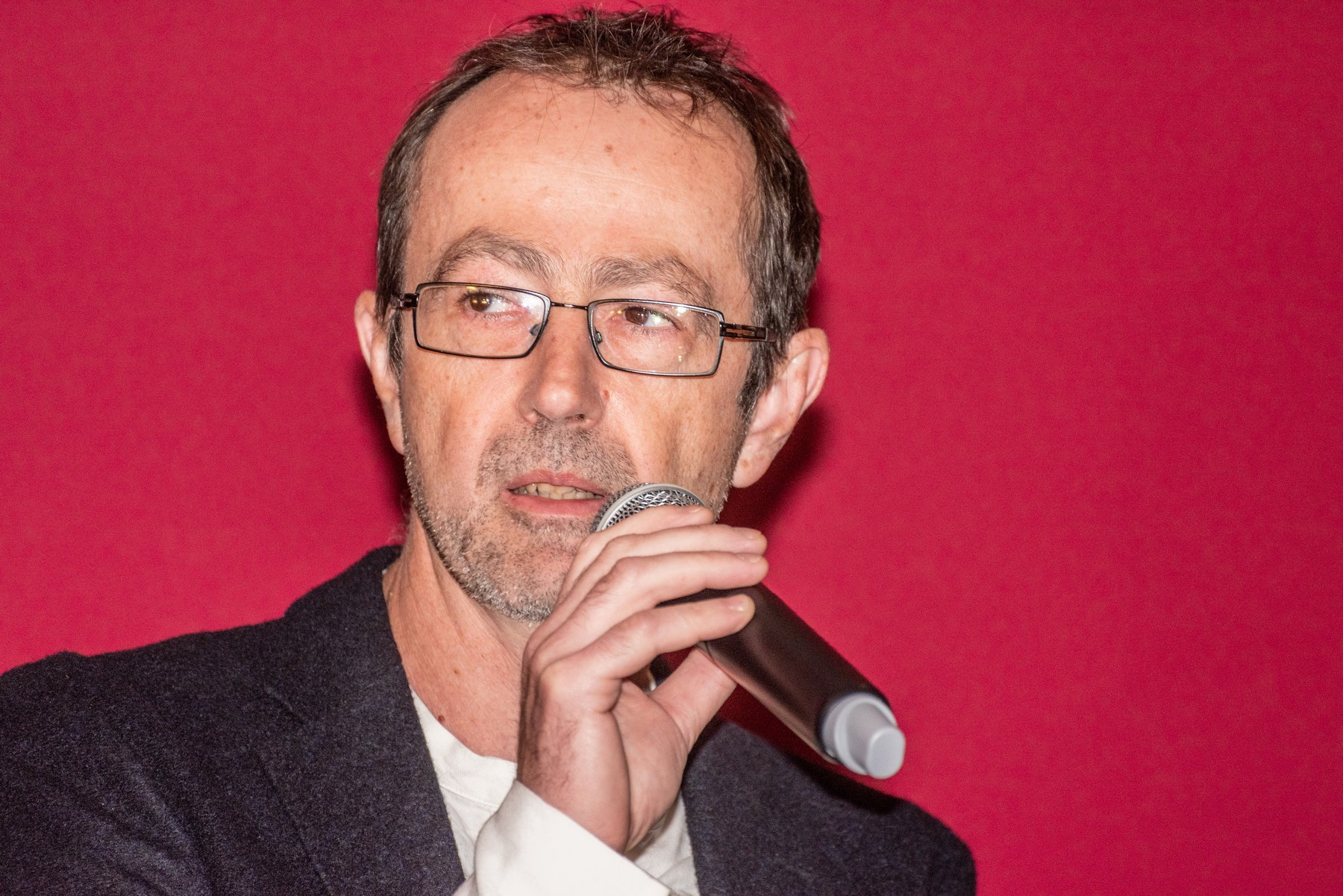 Scénárista a režisér Petr Zelenka. Únor 2020.