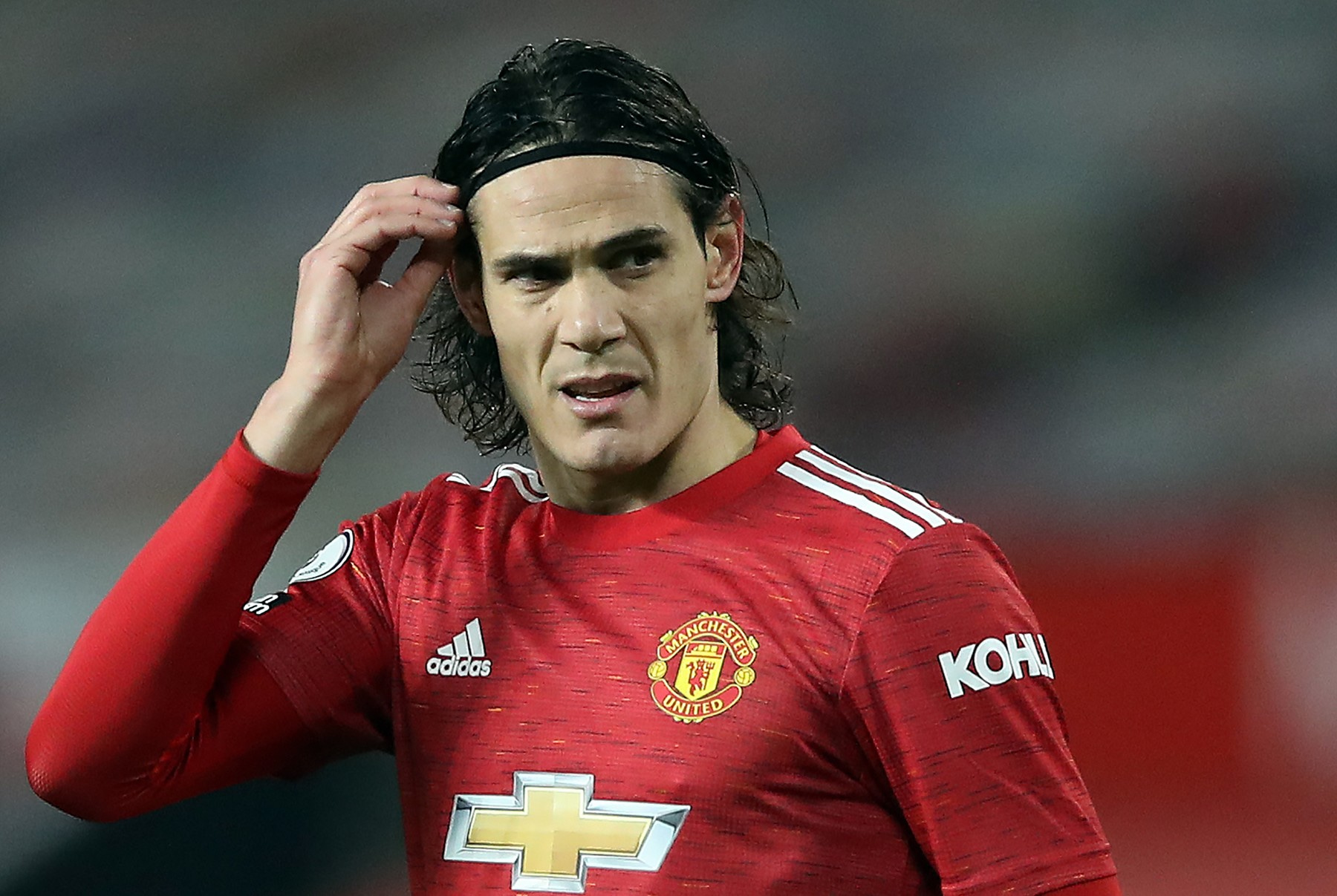 Edinson Cavani, fotbalista Manchesteru United.