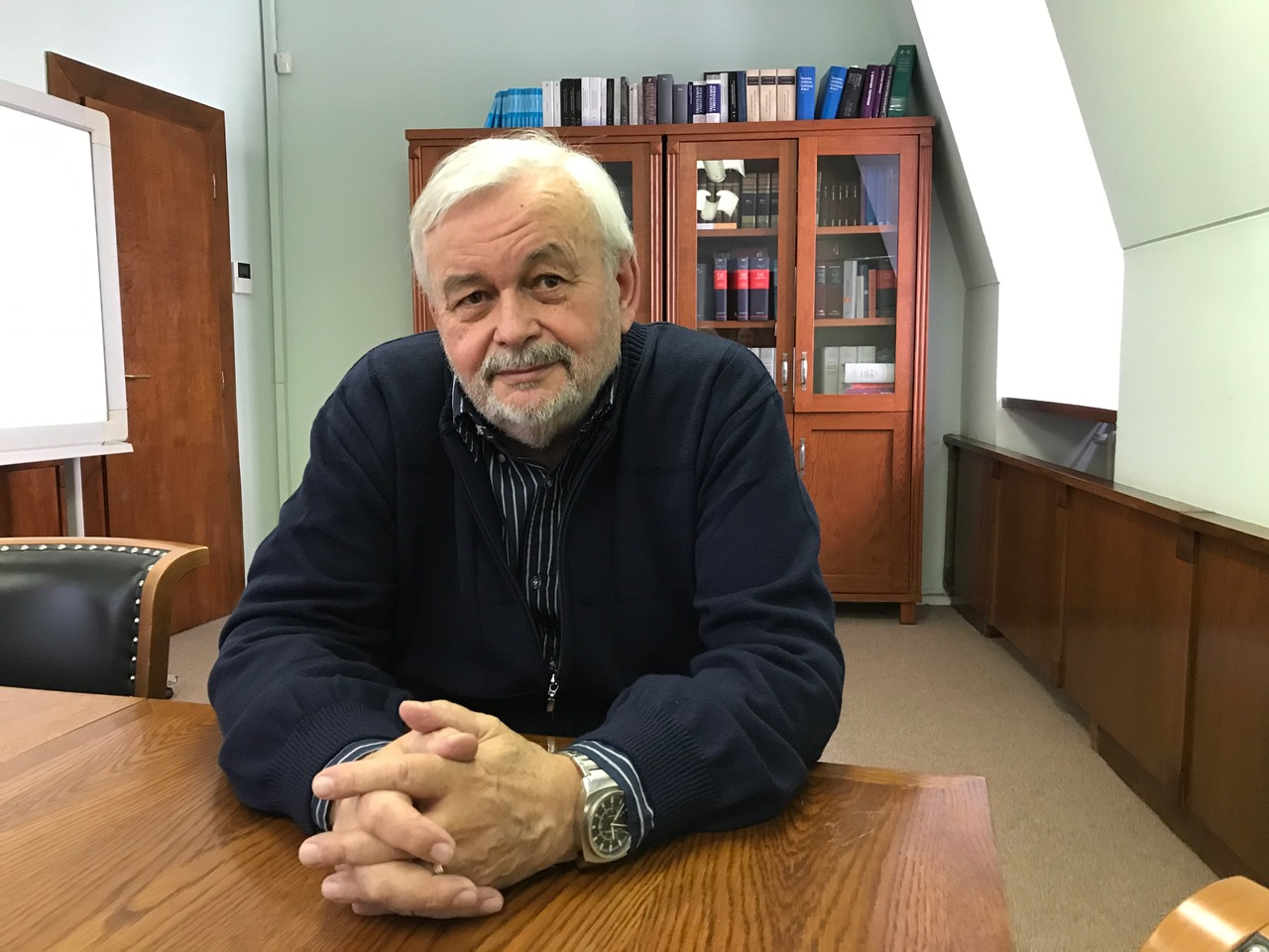 Stanislav Děd, dlouholetý ředitel Oblastního muzea v Chomutově.