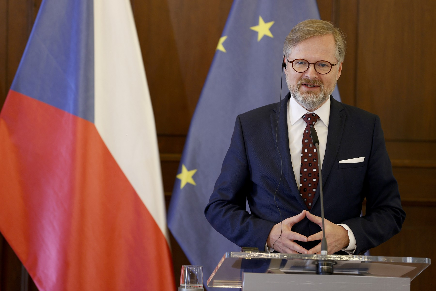 Premiér Petr Fiala