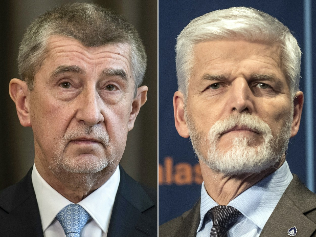 Andrej Babiš a Petr Pavel
