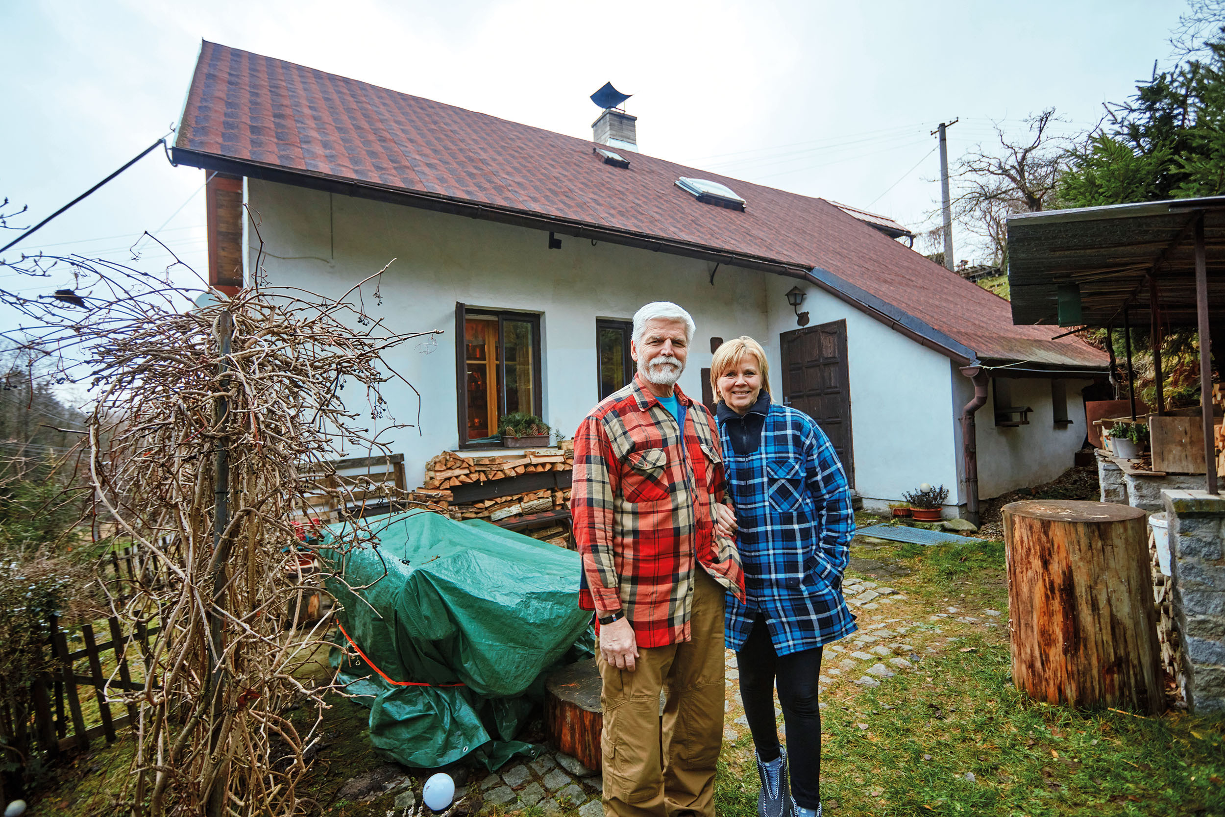 Na chalupě v České Čermné, 27. prosince 2022.