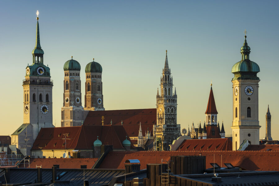 Panorama věží v centru