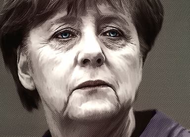 Angela Merkelová. Nahoru, dolů, nahoru a zase dolů