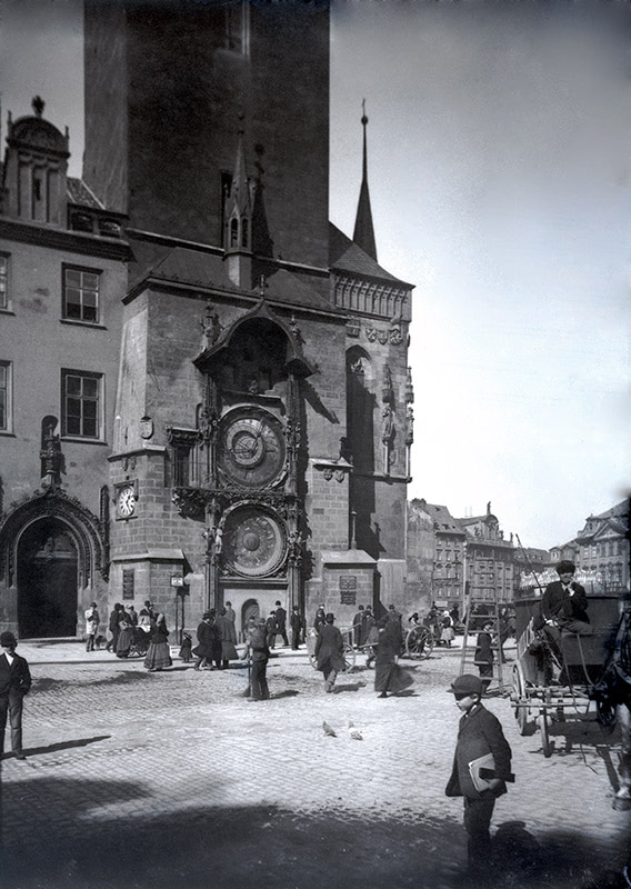 Pod orlojem, kolem roku 1888