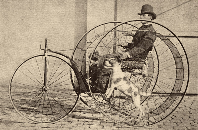 Psí pohon, kolem roku 1880