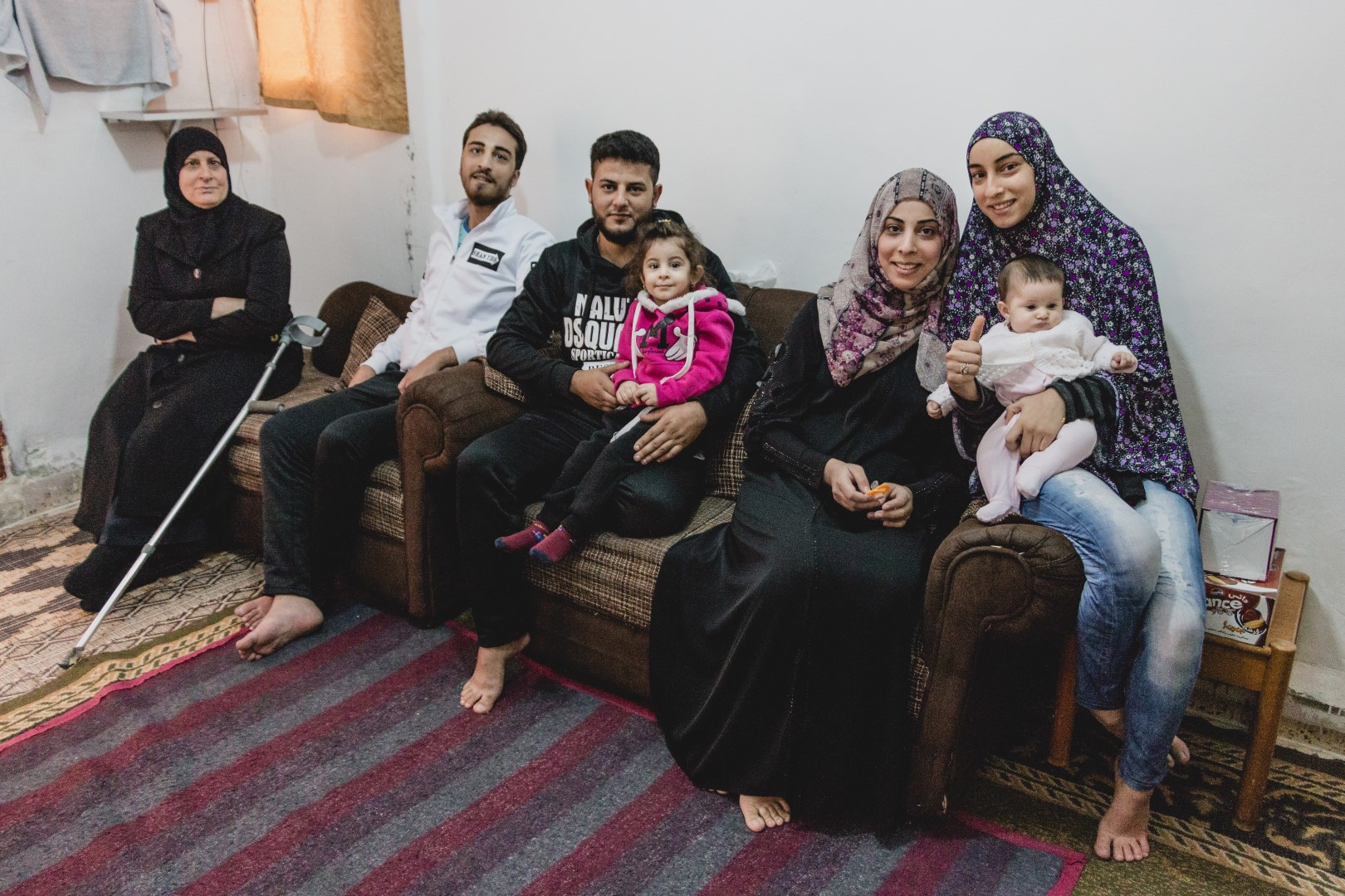 Sýrii opustili v roce 2013, nyní žijí v dvoupokojovém bytě v jordánském Ammánu.