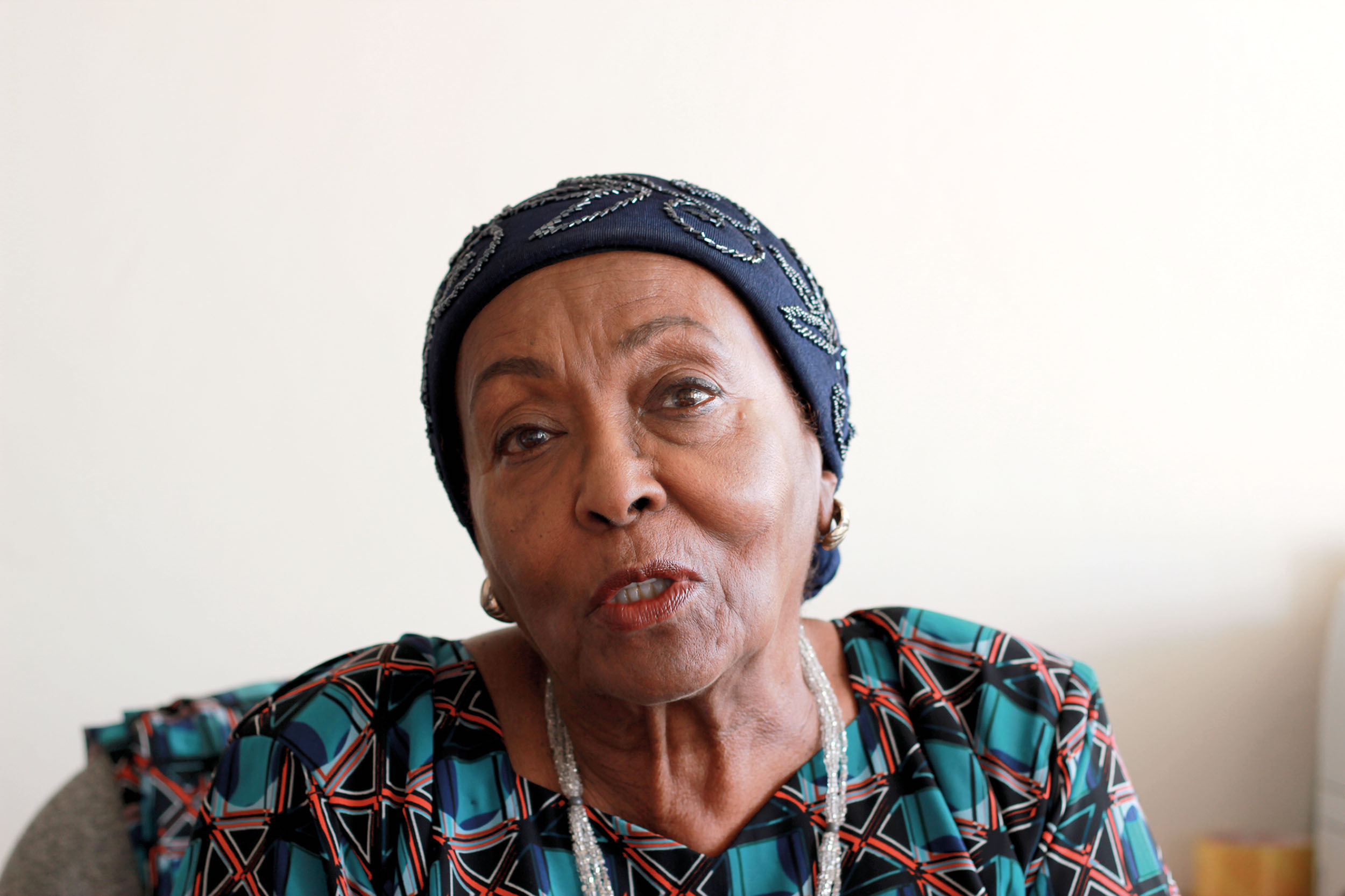 Edna Adanová, zakladatelka nemocnice v Somalilandu.