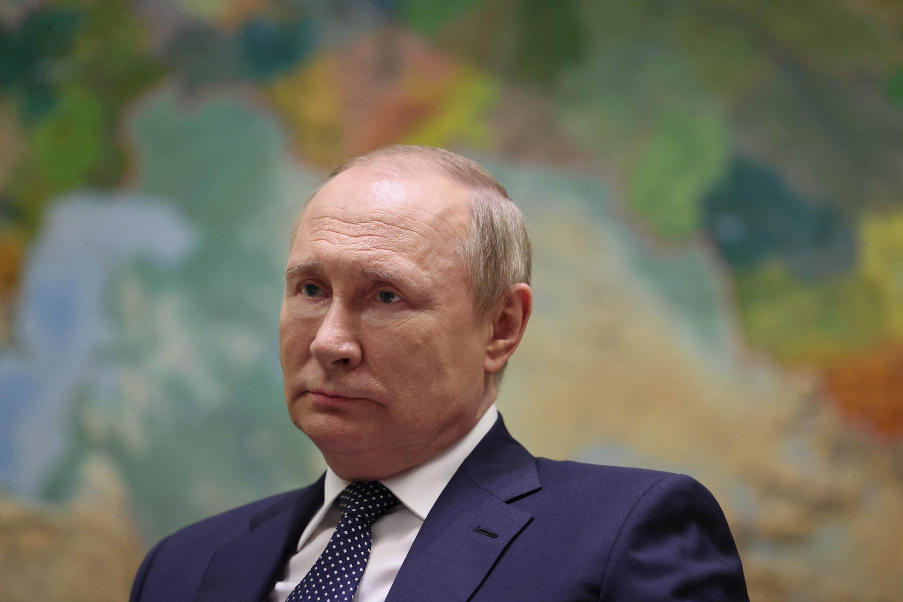 Ruský prezident Putin, červen 2022