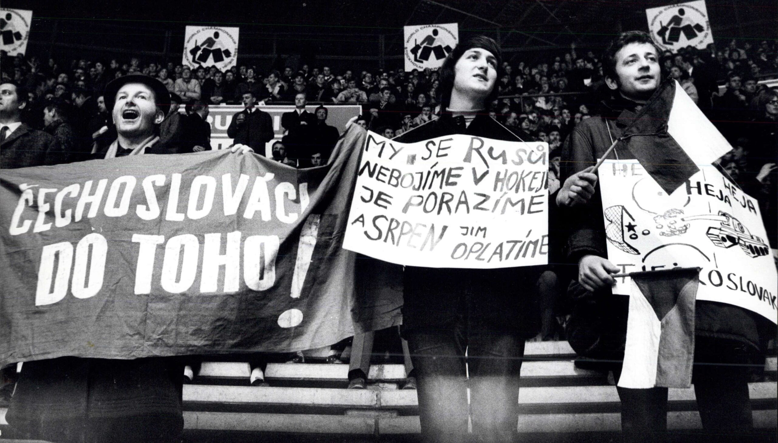 Československo - Sovětský svaz 2:0. 21. března 1969.