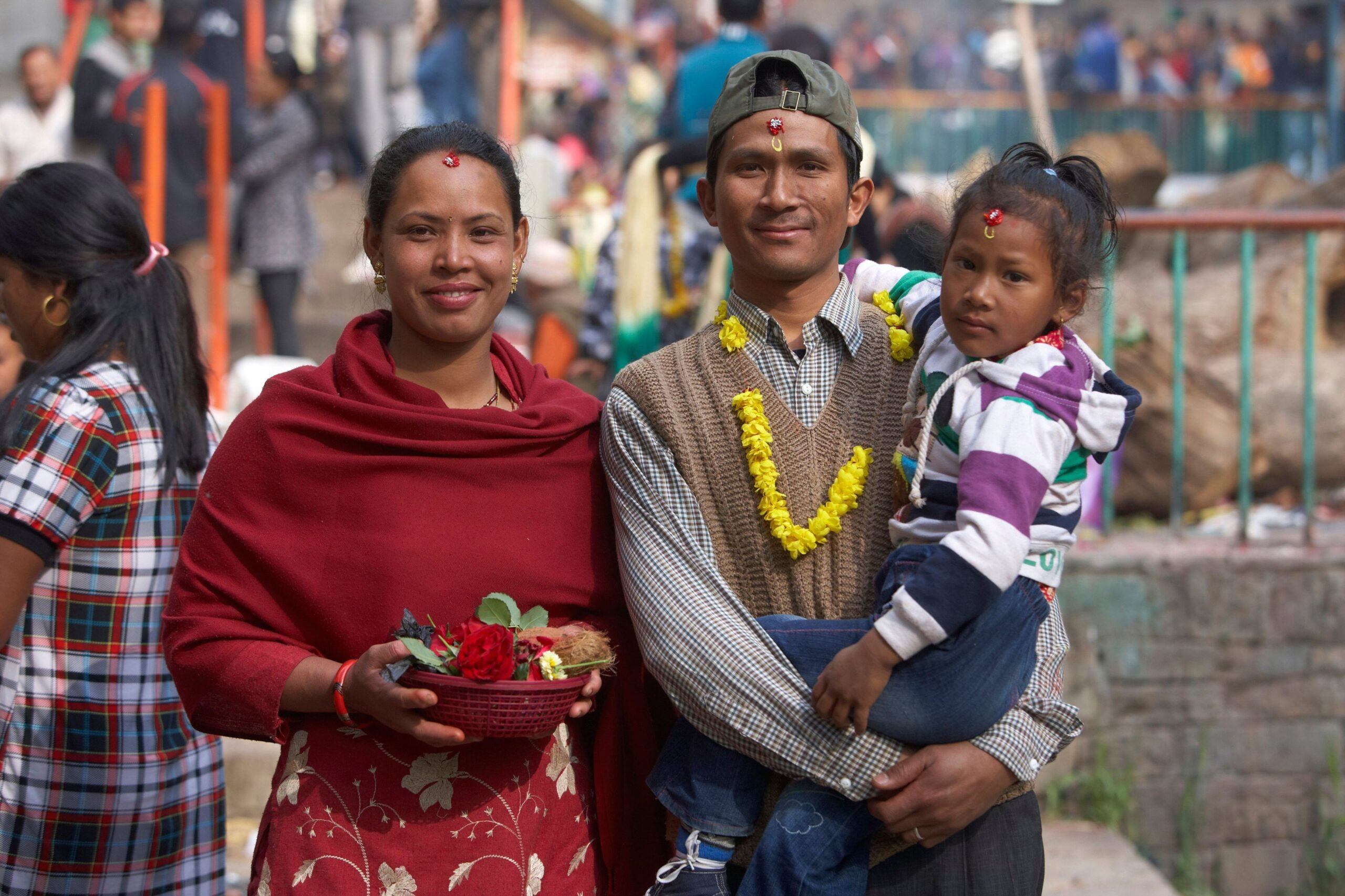 Nepálská rodina