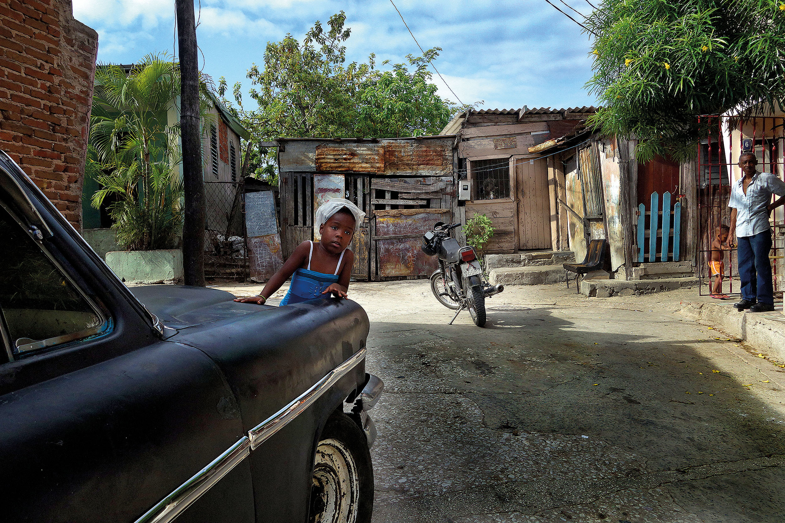 Kubánská favela na východě ostrova.